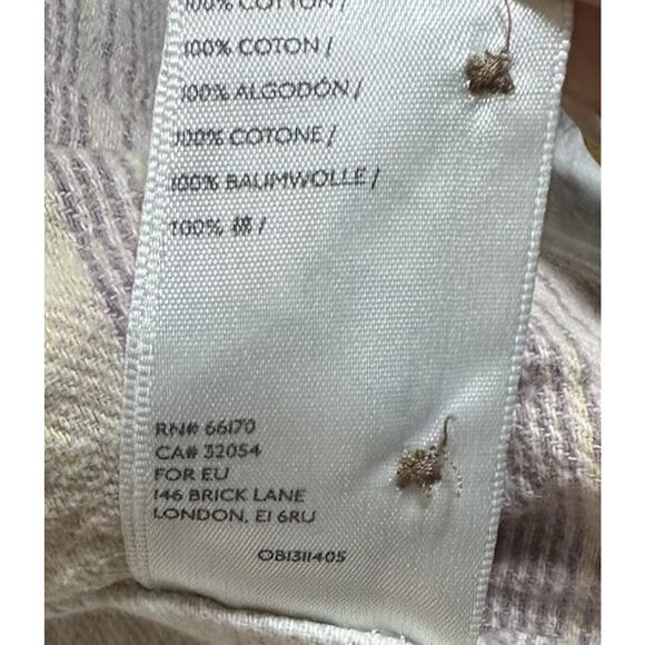 Urban Outfitters BDG Denim Jean Jacket Shacket Light Wash Lined Corduroy Collar - Picture 15 of 15